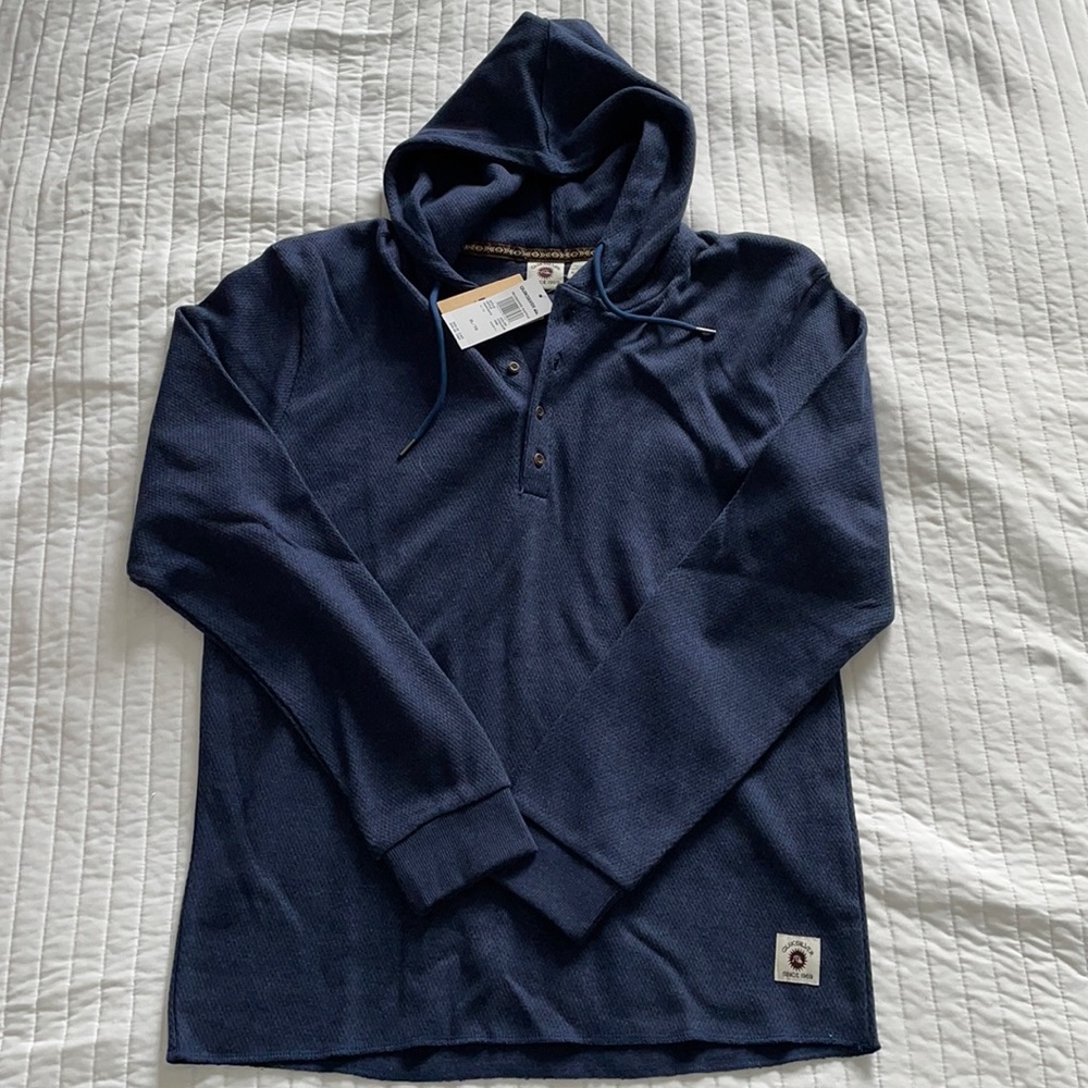Quiksilver Waffle Knit Hoodie NWT